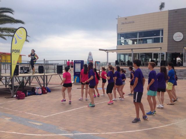 Los Juegos del Mar Menor reunieron a los alumnos de 3° y 4° de ESO de San Javier en la playa Barnuevo - 3, Foto 3