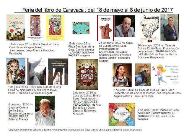 Una decena de actividades acompañan a la Feria del Libro de Caravaca de la Cruz - 4, Foto 4
