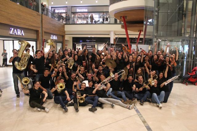 El grupo de vientos de la Joven Orquesta Sinfonica de Cartagena se estrena hoy en El Batel con la Noche Ilustrada - 1, Foto 1