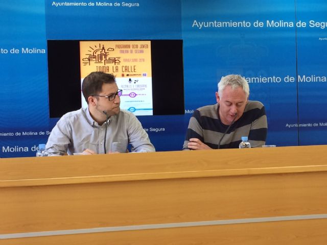 La Concejalía de Juventud de Molina de Segura organiza actividades gratuitas, recitales y conciertos durante los meses de mayo y junio, dentro del Programa de Ocio Joven TOMA LA CALLE - 1, Foto 1