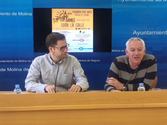 La Concejalía de Juventud de Molina de Segura organiza actividades gratuitas, recitales y conciertos durante los meses de mayo y junio, dentro del Programa de Ocio Joven TOMA LA CALLE - 2, Foto 2