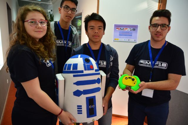 Alumnos de Bachillerato presentan en la UPCT robots para explorar Marte y para pacientes en cuarentena - 1, Foto 1
