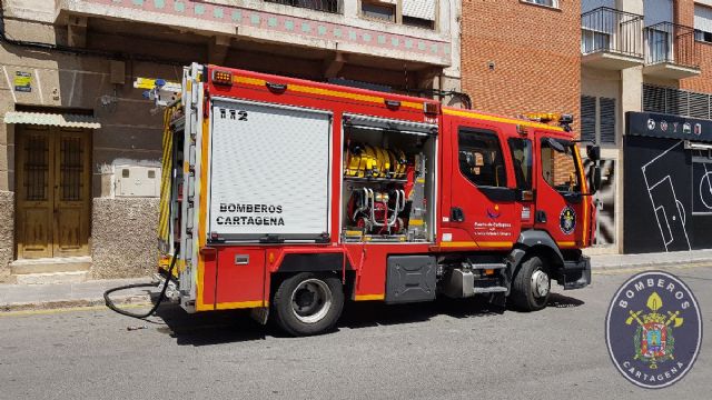 Incendio en una vivienda en Santa Lucia - 1, Foto 1