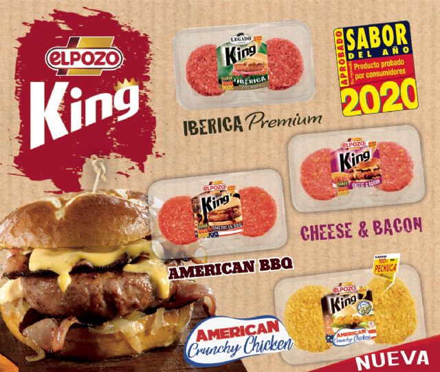 ELPOZO KING lanza al mercado la gama de Burger premiadas con 