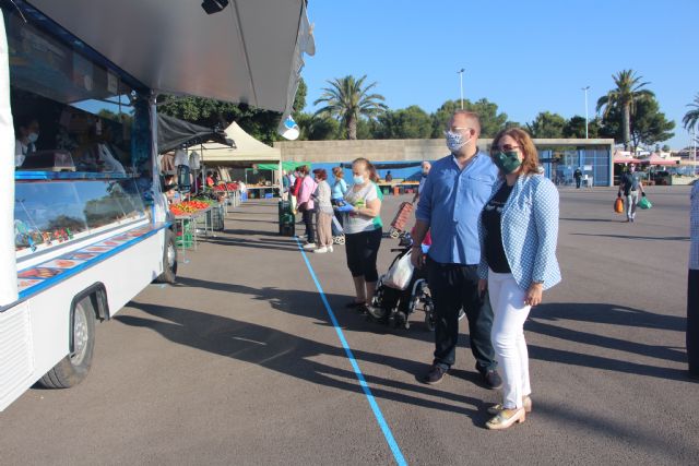 El mercadillo semanal de San Pedro del Pinatar retoma su actividad en el Recinto Ferial con productos de alimentación - 2, Foto 2