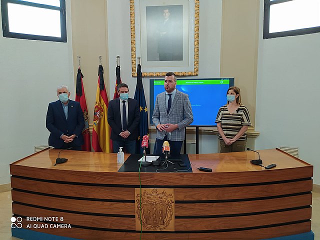 Ciudadanos suscribe el pacto “Alcantarilla sale adelante” con el fin de ayudar a las familias y a los 2.200 autónomos locales - 1, Foto 1