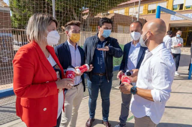 Más de 2.500 alumnos de la Región se forman en educación vial en las Aulas Ciclistas de 'La Vuelta Junior Cofidis' - 2, Foto 2