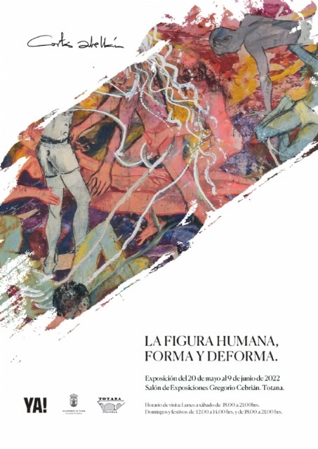 Cortés Abellán realiza una nueva exposición, del 20 de mayo al 9 de junio, titulada “La figura humana. Forma y deforma”, Foto 1