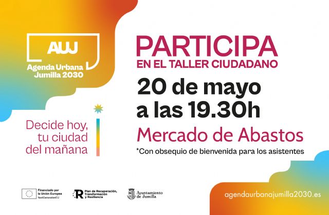 Este viernes se celebra el primer taller ciudadano de la Agenda Urbana Jumilla 2030 - 1, Foto 1