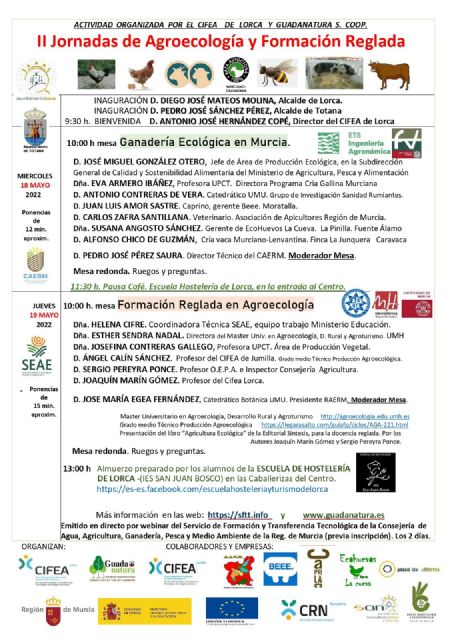 El CIFEA celebra las II Jornadas de Agroecología y Formación Reglada organizadas junto a la Cooperativa Guadanatura de Consumidores y usuarios de Ecológico - 1, Foto 1