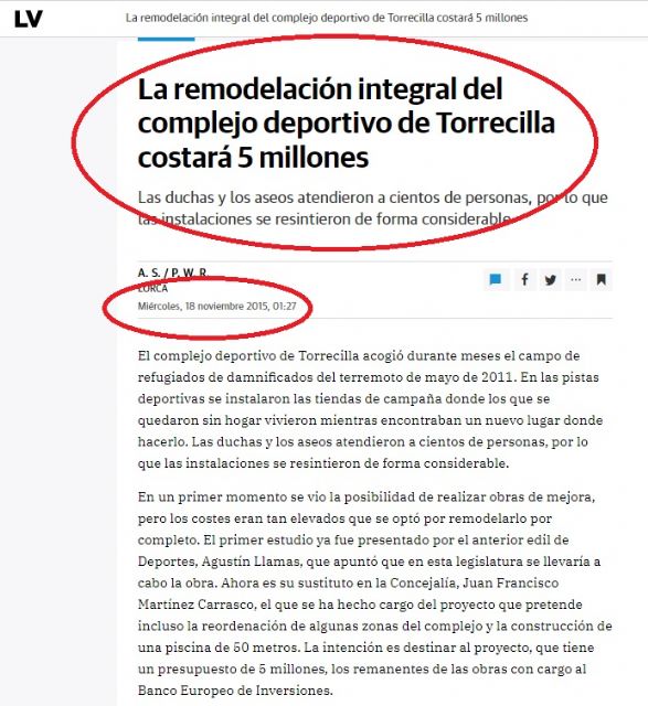 Irene Jódar: El PP vuelve a intentar engañar a todos los lorquinos, desempolvando los proyectos que llevan años prometiendo - 1, Foto 1