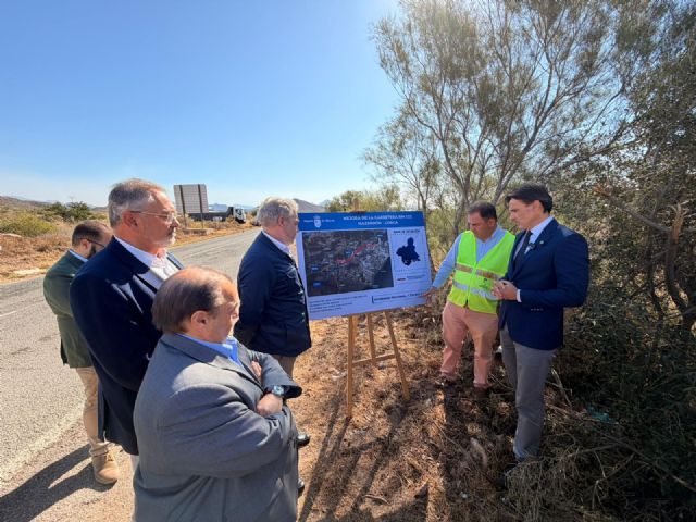 Fomento inicia las obras de mejora de la carretera entre Mazarr�n y Lorca con una inversi�n superior a 1,2 millones, Foto 2