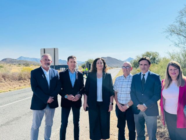 Comienzan las obras de mejora de la carretera que une Mazarrón con Lorca con una inversión superior a 1,2 millones - 2, Foto 2