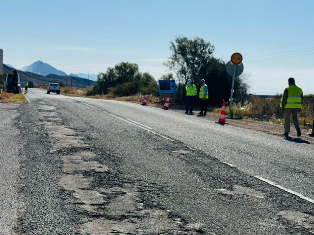 Comienzan las obras de mejora de la carretera que une Mazarrón con Lorca con una inversión superior a 1,2 millones - 4, Foto 4
