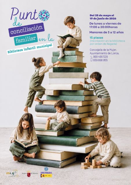 Lorca refuerza la conciliación familiar con un nuevo Punto de Conciliación gratuito para menores de 3 a 12 años - 3, Foto 3