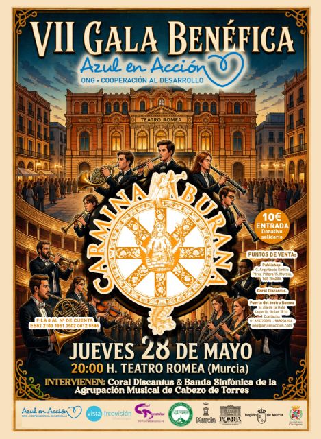 Murcia se vuelca con la solidaridad en la VII Gala Benéfica de la ONG Azul en Acción en el Teatro Romea - 4, Foto 4