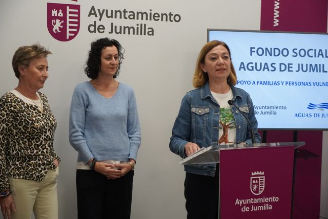 El Ayuntamiento y Aguas de Jumilla renuevan el Fondo Social para ayudar a las familias más vulnerables del municipio - 4, Foto 4