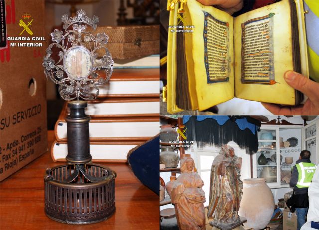 La Guardia Civil recupera cerca de 10.000 piezas de gran valor histórico y cultural en Bullas - 1, Foto 1