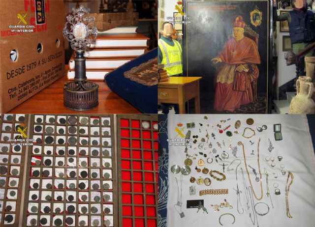 La Guardia Civil recupera cerca de 10.000 piezas de gran valor histórico y cultural en Bullas - 2, Foto 2
