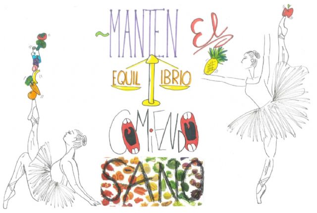 Alumnos de los colegios Luis Costa, y Santa Rosa de Lima y del instituto Licenciado Francisco Cascales ganan el II concurso 'Yo pinto en salud' - 3, Foto 3