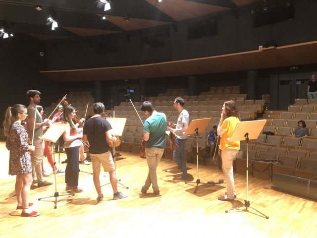 Cammerata cierra la celebración de su décimo aniversario en el Auditorio regional junto al tenor Manuel Gómez Ruiz - 1, Foto 1