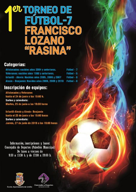 Abierto el plazo de inscripciones para el Torneo de Fútbol 7 Francisco Lozano Rasina - 1, Foto 1