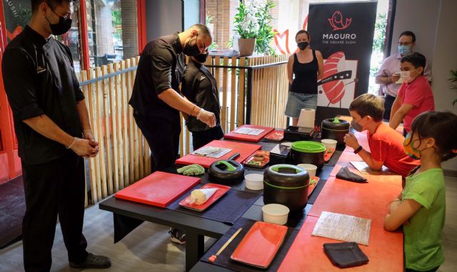 Maguro celebra el Día Internacional del Sushi más especial con un taller para las familias de Abamur - 3, Foto 3