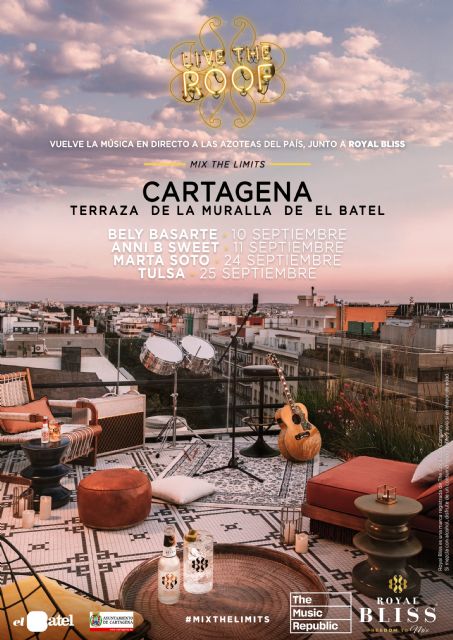 Cuatro mujeres abanderan el ciclo ´Live the roof´ en la Terraza de la Muralla de El Batel - 1, Foto 1