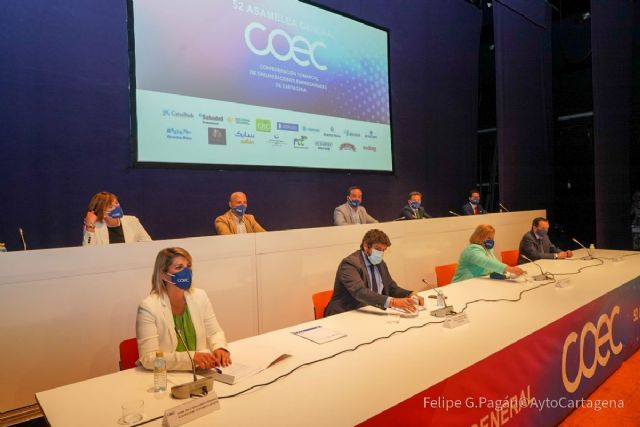 La alcaldesa ofrece a los empresarios una mesa de simplificación administrativa y exige inversiones al Gobierno central y a la Comunidad - 1, Foto 1