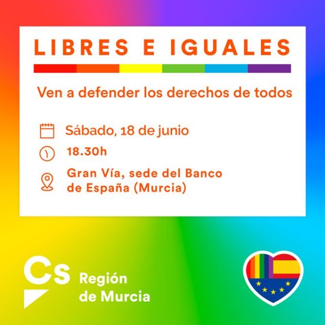 Comunicado Ciudadanos Región de Murcia en apoyo al colectivo LGTBIQ+ - 2, Foto 2
