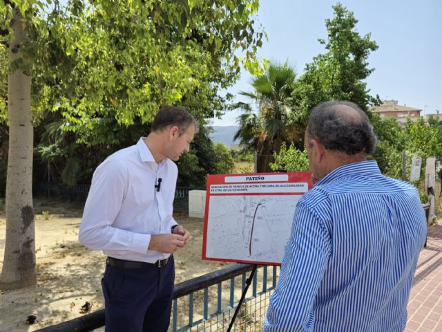 Patiño cuenta con una nueva acera con adoquín más accesible para los vecinos y con 18 nuevos vados peatonales - 2, Foto 2