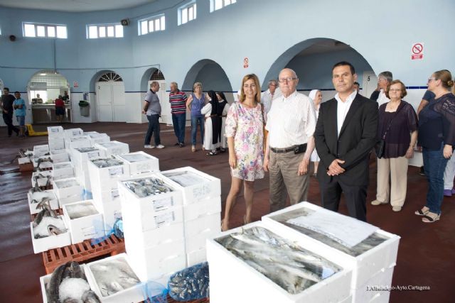 La Cofradía de Pescadores de Cartagena dona 800 kilos de pescado a entidades benéficas de la ciudad - 2, Foto 2