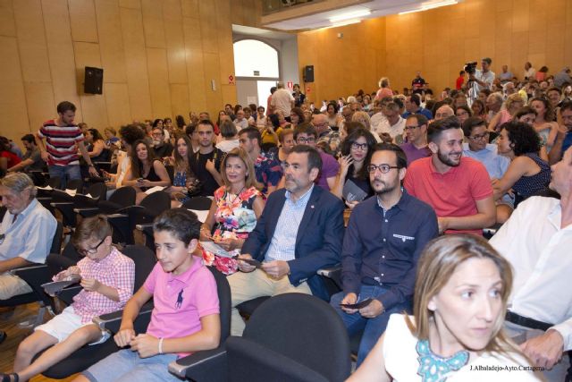 La Joven Orquesta Sinfónica de Cartagena se estrenó con un concierto en la UPCT - 2, Foto 2