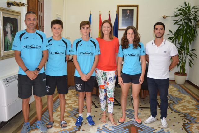 Tres jóvenes aguileños participan en el Campeonato de España de Natación - 1, Foto 1