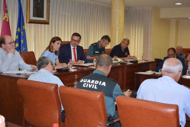 Diego Conesa preside la Junta Local de Seguridad de Águilas, donde los delitos han descendido un 11% en relación al año pasado - 1, Foto 1