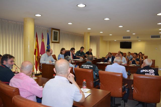 Diego Conesa preside la Junta Local de Seguridad de Águilas, donde los delitos han descendido un 11% en relación al año pasado - 2, Foto 2