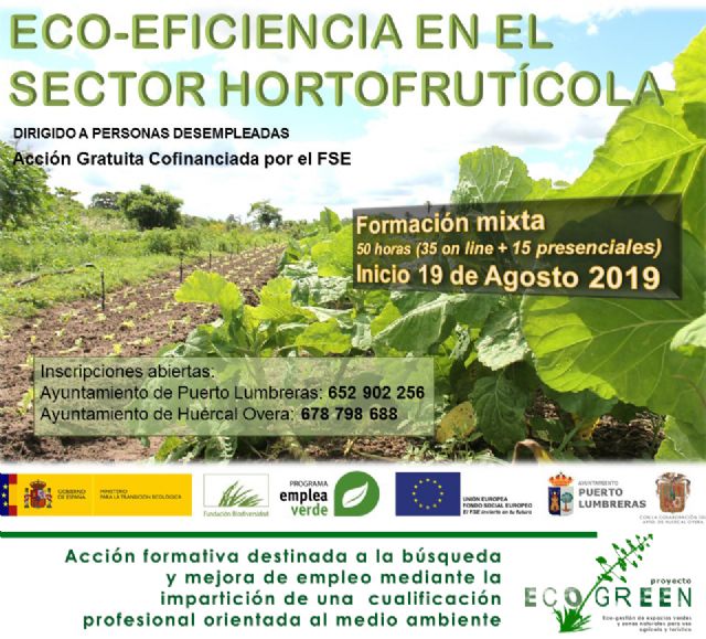 Seis cursos de formación mejorarán la empleabilidad de los lumbrerenses en actividades vinculadas al medio ambiente gracias al proyecto Eco-Green - 2, Foto 2