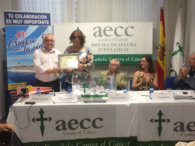 El número 3.602 es el ganador del primer premio en el sorteo del 13º Crucero por la Vida organizado por la Junta Local de la Asociación Española Contra el Cáncer de Molina de Segura - 1, Foto 1