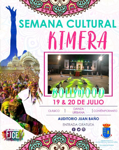 Bollywood protagonizará la Semana Cultural 2019 de la asociación torreña Kimera - 1, Foto 1