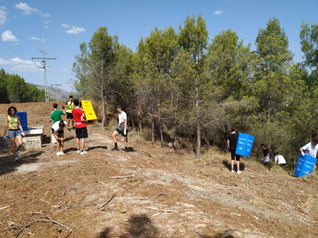 Veinticuatro jóvenes de toda España realizan un campo de trabajo relacionado con el Medio Ambiente en Bullas, Calasparra y Cehegín - 3, Foto 3