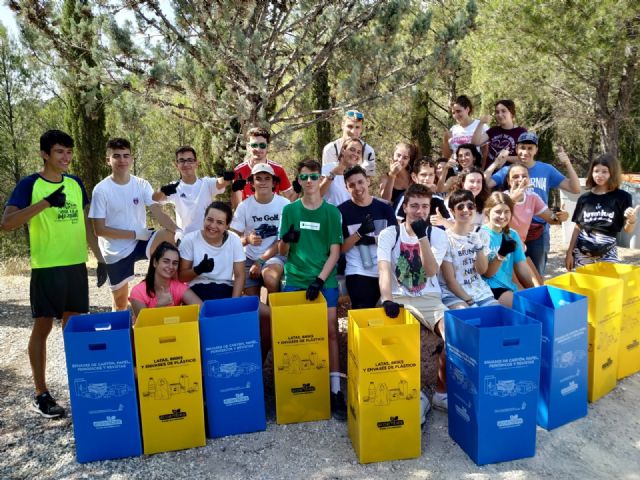 Veinticuatro jóvenes de toda España realizan un campo de trabajo relacionado con el Medio Ambiente en Bullas, Calasparra y Cehegín - 4, Foto 4