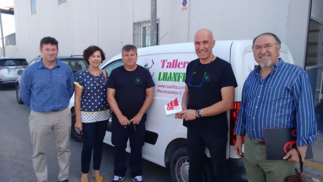 El Ayuntamiento de Molina de Segura visita la empresa Talleres Luanfra SL para conocer la ampliación de sus instalaciones con una inversión de seis millones de euros - 1, Foto 1