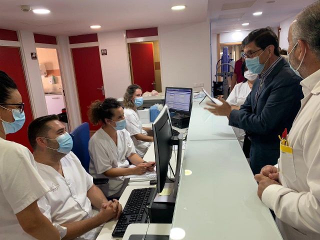 El hospital Rafael Méndez de Lorca reabre la unidad de hospitalización psiquiátrica y la zona de observación de Urgencias, Foto 2