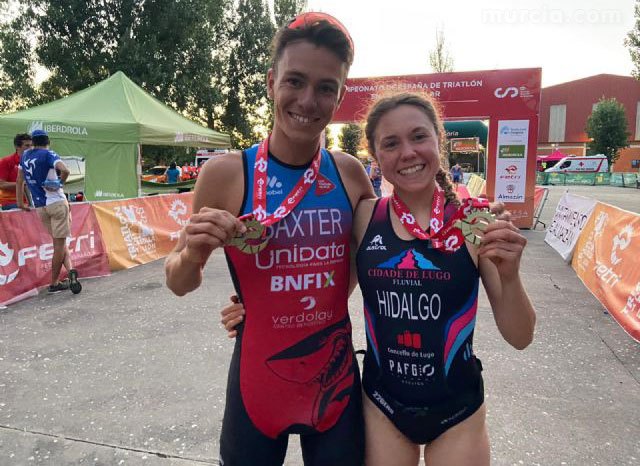Natalia Hidalgo y Sergio Baxter ganan el Triatlón de Almazán, primer clasificatorio para el campeonato de España distancia olímpica - 1, Foto 1