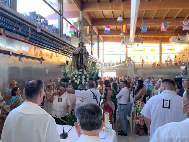 Águilas acompaña a los pescadores en el día de su Patrona - 1, Foto 1
