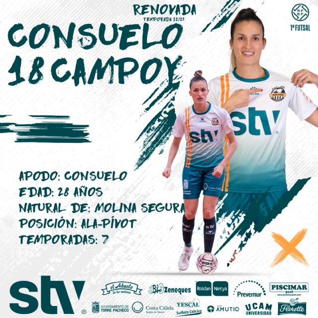 El STV seguirá contando con la veteranía y experiencia de Consuelo Campoy - 1, Foto 1