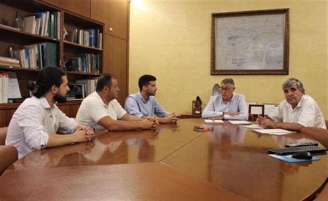 El presidente de la CHS se reúne con el alcalde de Alguazas - 1, Foto 1