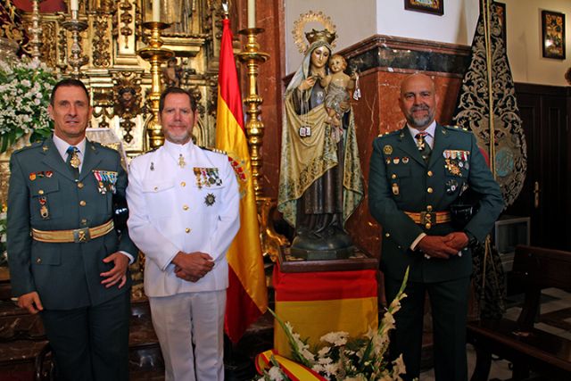 España Sevilla.Misa en honor a la Virgen del Carmen en Sevilla en la capilla de los marineros de la Esperanza de Triana - 2, Foto 2