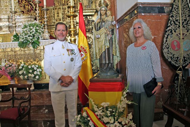 España Sevilla.Misa en honor a la Virgen del Carmen en Sevilla en la capilla de los marineros de la Esperanza de Triana - 3, Foto 3