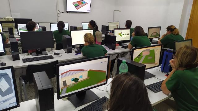 65 personas desempleadas se forman en Alcantarilla en los seis cursos impartidos durante el primer semestre del año - 1, Foto 1